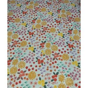 NEW BTY 44"W Quilters Medium Weight Cotton Ditsy Floral Bunches on Blue